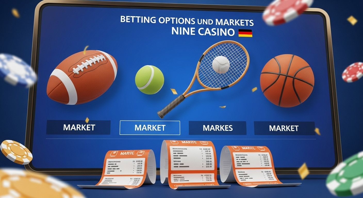 Wettoptionen und Märkte in-play betting